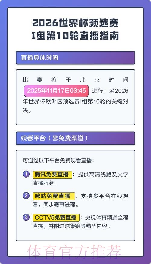 2026世界杯直播免费在线观看指南 2026世界杯直播免费在线观看指南